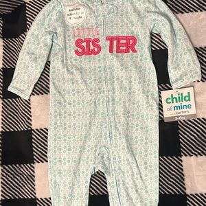 Infant zip up onesie size 3-6 months
